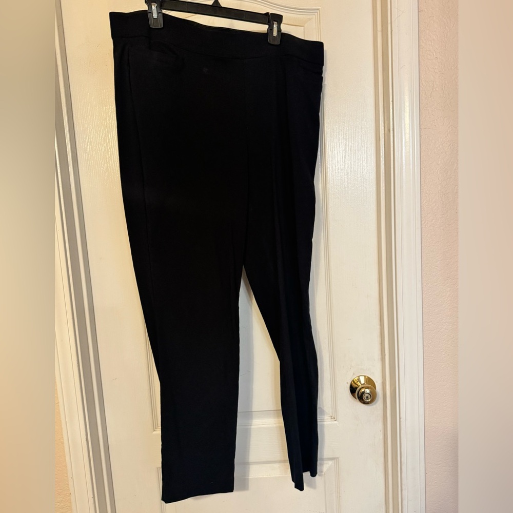Briggs Classic Black Pull on Trousers EUC